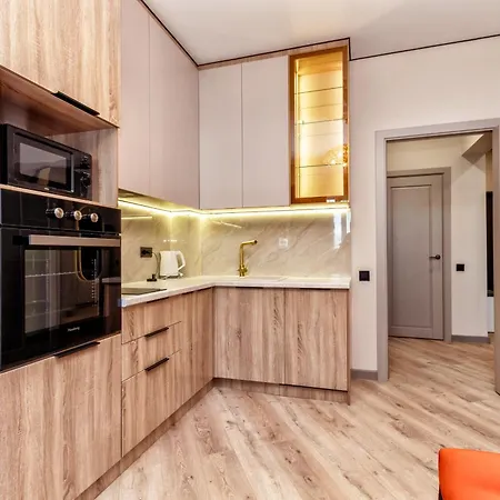 Sovremennye Apartamenty: Central Mountain View Retreat Almaty Exterior photo